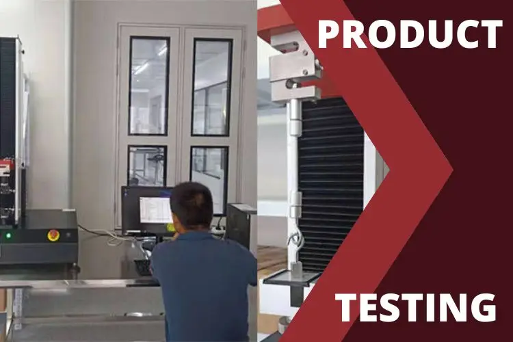 YNF Rubber Production Process Step 7 PRODUCT TESTING
