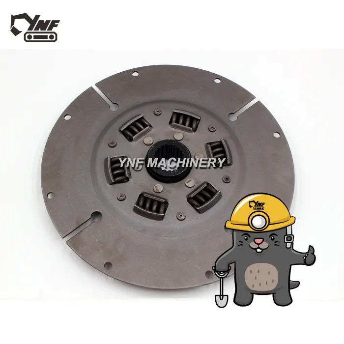 Precision coupling assembly 16‑tooth damper plate