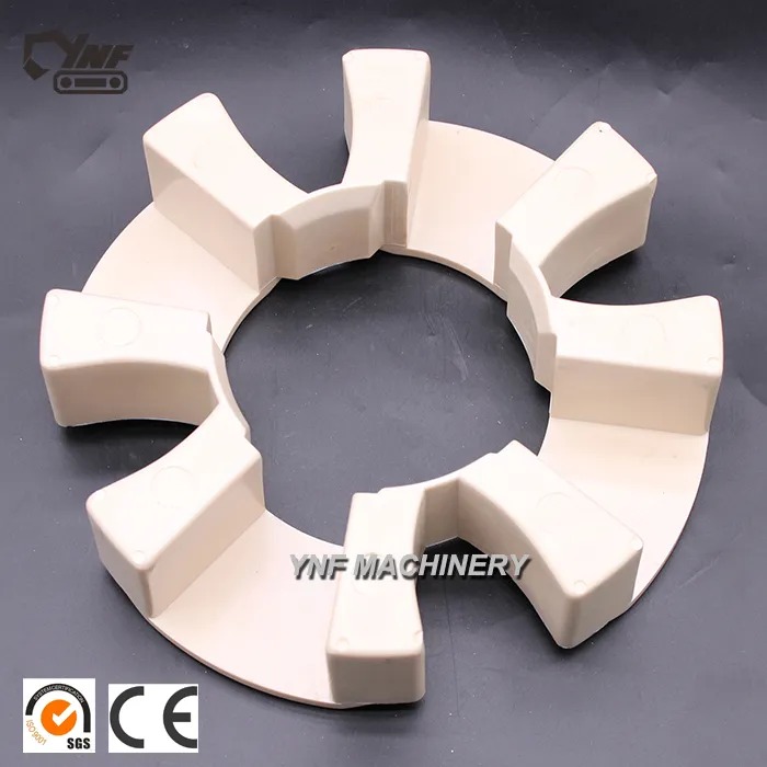 CF‑H‑110 flexible rubber coupling element installed