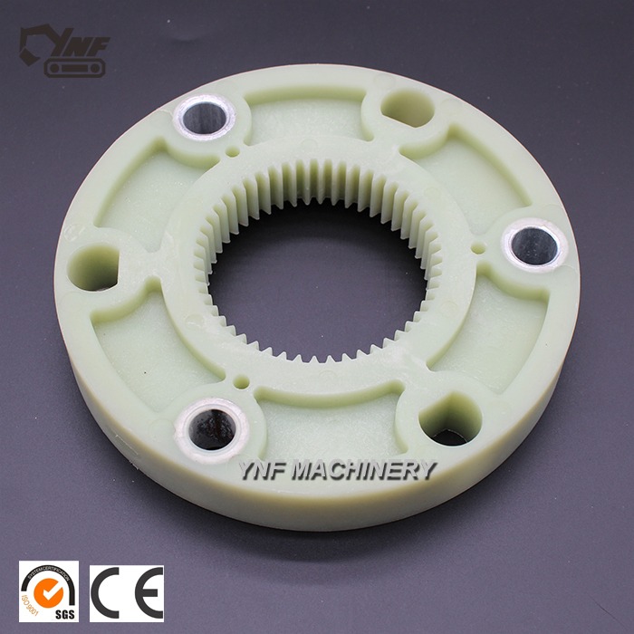 Rubber flexible coupling for mini excavators