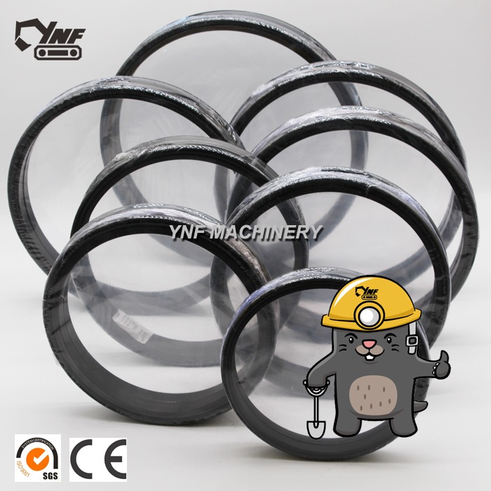 Individual components of the group seal kit